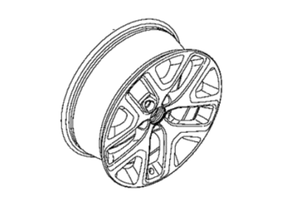 2020 Jeep Renegade Spare Wheel - 6VP81LAUAA