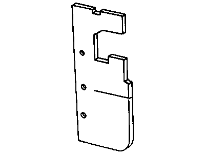 Mopar 4809135AA Seal Radiator Side Air