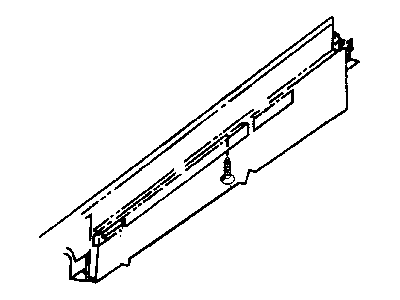 Mopar 3636872 Plate-Side Door Track Hinge