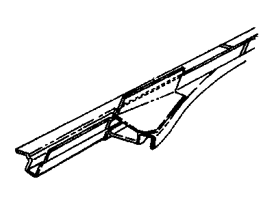 Mopar 4080278 Header-Roof Side