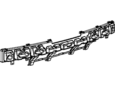 Mopar 57010466AB ABSORBER-Rear Energy