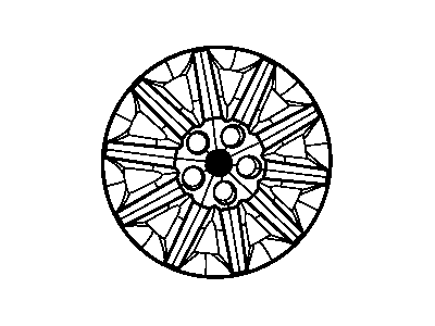 Mopar 5272553AB Wheel Cover