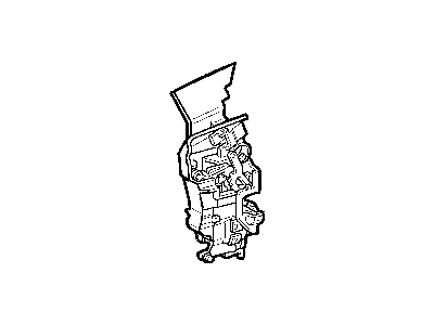 Mopar 5099148AA Right Door Lock Actuator Assembly