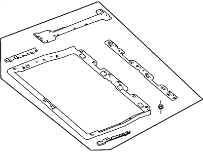 Mopar 1CB71ZJ8AA Frame-Load Floor