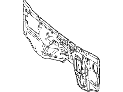 Mopar 68004961AA SILENCER-Dash Panel