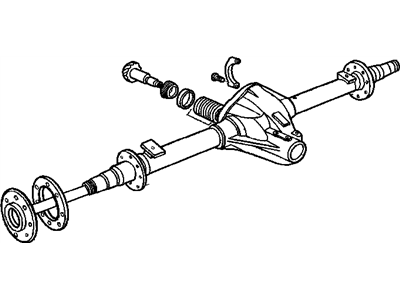 Mopar 5003956AB Axle-Rear Axle