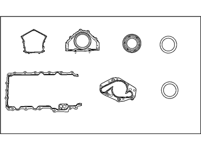 Mopar 5066698AA Gasket Kit-Engine Lower