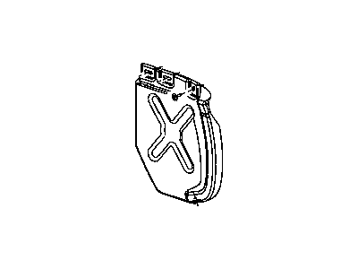 Mopar 55359518AC Shield-Splash