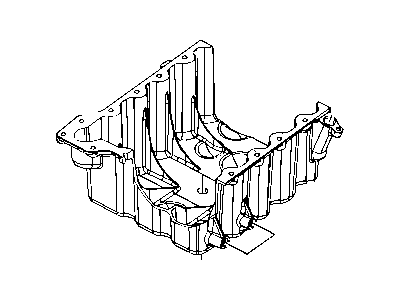 Dodge Grand Caravan Oil Pan - 68031443AA