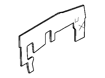 Mopar 5098611AA SILENCER-Dash Panel