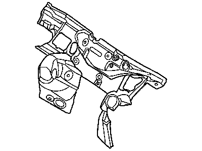 Mopar 5101274AA SILENCER-Dash Engine Side