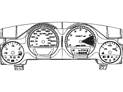 2014 Dodge Challenger Speedometer - 68231660AA