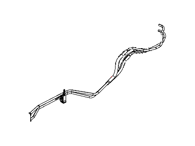 Mopar 55038075AF Hose-Oil Cooler Pressure And Ret