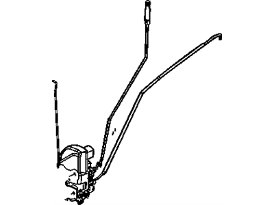 2008 Dodge Durango Door Latch Cable - 55362115AA