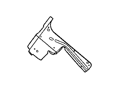 Mopar 4878679AD REINFMNT-Rear Shelf Panel