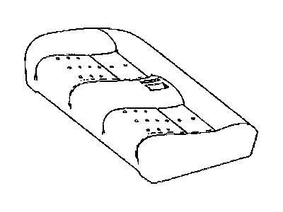 2007 Dodge Sprinter 2500 Seat Cushion - 1HG961A6AA