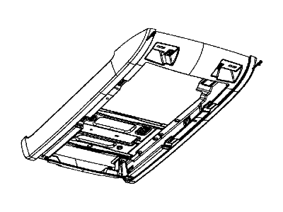 Mopar 1KM36DX9AA Console-Overhead