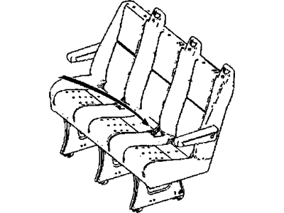 Mopar 68010987AA Seat Armrest