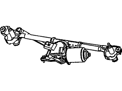 Mopar 5014790AA Motor-Windshield WIPER