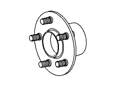 Dodge Caliber Wheel Hub - 5105771AB