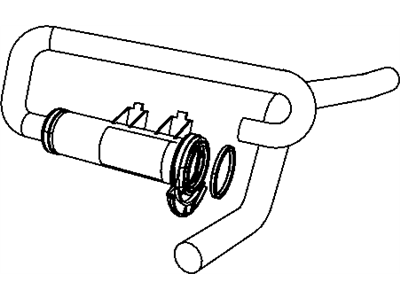 Mopar 55080023AA Hose-NVLD To Filter