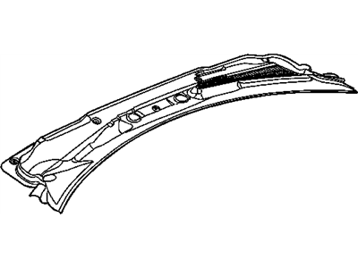 Mopar 55275977AB Seal-Hood To PLENUM