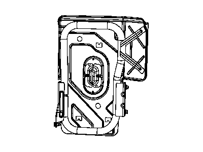 Mopar 68021474AA Frame-Rear Seat Back