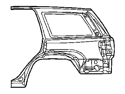 Mopar 5017866AD Panel-Quarter