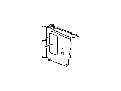 Mopar 5065735AD Extension-Quarter Panel