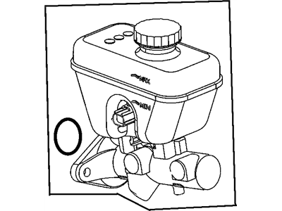 Mopar 5175732AA Brake Master Cylinder