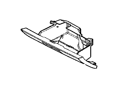 Jeep Commander Glove Box - 5JY771D5AI