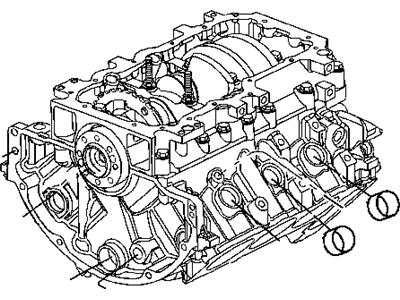 Mopar 5174604AB Block-Short Block