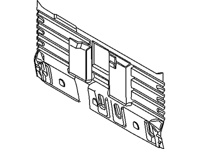 Mopar 5JK31XDVAA Carpet-Cab Back Panel