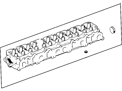 2000 Jeep Grand Cherokee Cylinder Head - 53010334