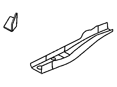 Mopar 5019776AA Rail-Rear Floor Pan Side