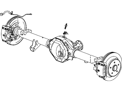 Mopar 52013815AC TUBE/HOSE-Brake