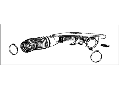 Mopar 4861926AF Fuel Clean Air Duct