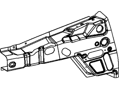 Mopar 68083019AA REINFMNT-Fender