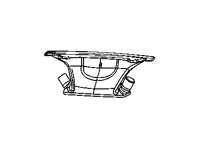 Mopar 5058829AC Duct-DEFROSTER