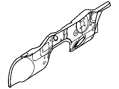 Mopar 5056116AH Dash Panel-Dash