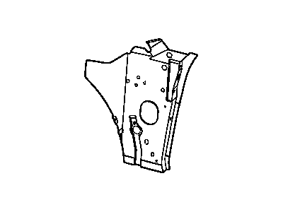 Mopar 4696347AD COWL Panel-COWL Side