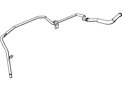 Mopar 5058635AA Hose-Heater Return