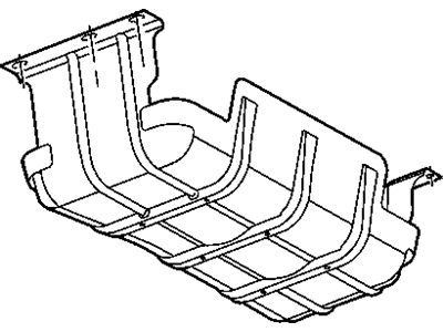 Mopar 52100332AH Plate-Skid