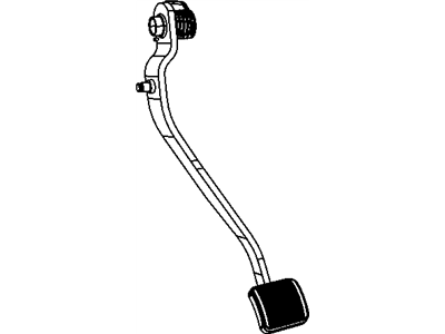 Mopar 52060412AB Pedal-Clutch