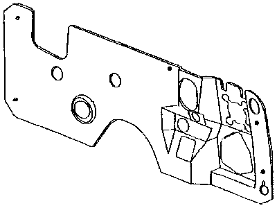 Mopar 4786719 SILENCER-Dash Panel