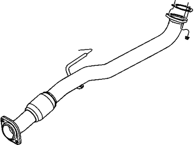 Mopar 52129413AD Exhaust Extension Pipe