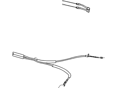 2006 Chrysler Town & Country Parking Brake Cable - 4721311AF