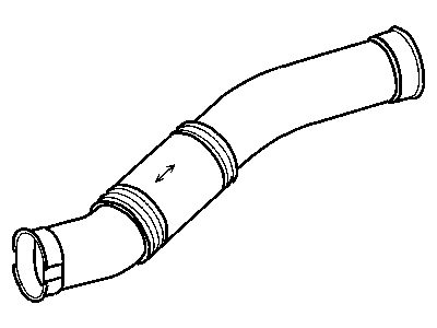 Mopar 5097820AA Intake Hose Line Pipe