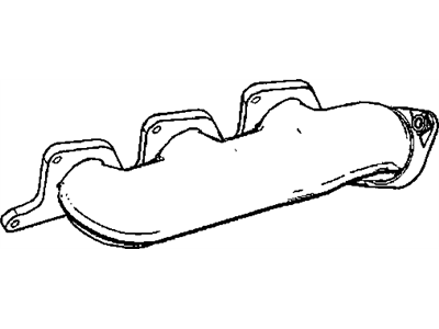 Mopar 68011745AA Exhaust Manifold