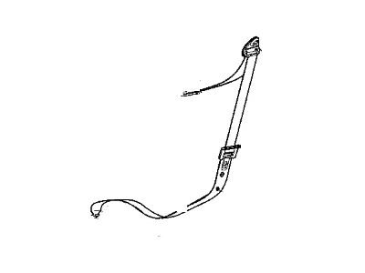 2002 Dodge Neon Seat Belt - UP211DVAB
